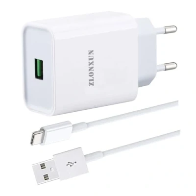 Abbildung von Schnell Ladegerät Netzteil und Kabel für Xiaomi Redmi Note 9/9 Pro/11/12/13/8 Pro/10 Pro/11S/10S,Redmi 12/13C/A3,Xiaomi Mi 10T/10T Lite/11T Lite/9T/10 Lite/11 Lite/9 SE/8