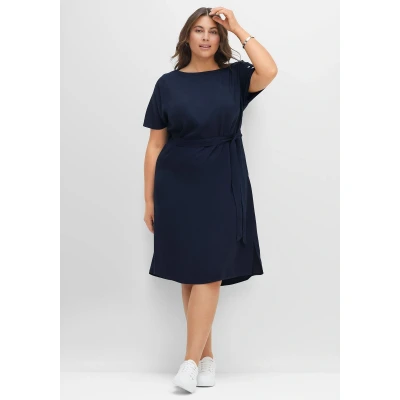Abbildung von Sheego Shirtkleid &quot;Große Größen&quot;, in Twillqualität aus reiner Viskose