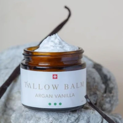 Abbildung von Tallow Balm Argan Vanilla 60 ml