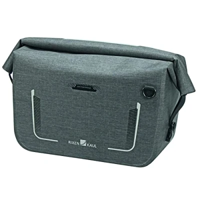 Abbildung von KlickFix Unisex Erwachsene Gepäckträgeraufsatztaschen 0267UKB Lenkertasche, Grau, One Size