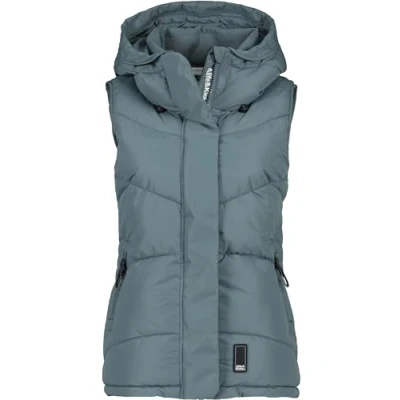 Abbildung von alife &amp; kickin Junis Stepp Weste, Damen, Größe: XS, Basalt