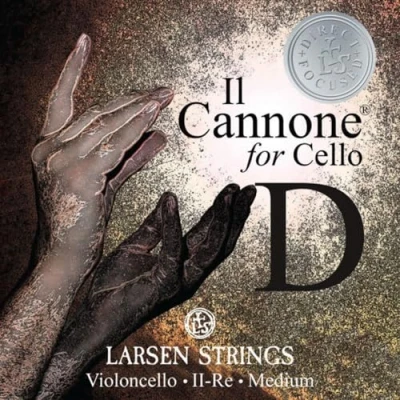 Abbildung von Larsen IL Cannone Cello Saiten D Stahl Direct &amp; Focused
