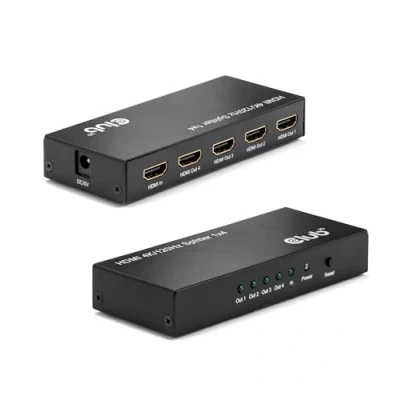 Abbildung von CLUB3D Umschalter, HDMI, 4x 3840 x 2160 Pixel, Sortieren, 4K Ultra HD, 1.4/2.2