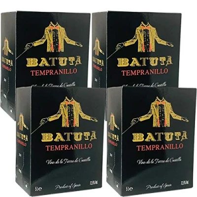 Abbildung von Rotwein Spanien Tempranillo Batuta Bag in Box trocken (4x5L)