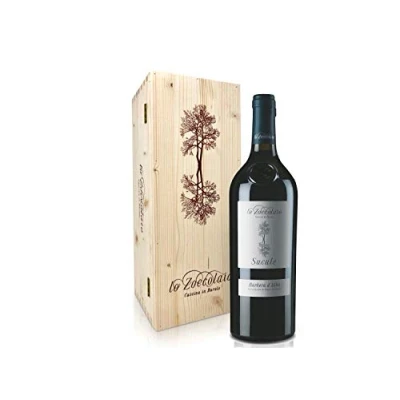Abbildung von Lo Zoccolaio Barbera d&#039;Alba DOC Suculè Superiore Rotwein Flaschen Piedmont Wein Holzbox trocken (1 x 0.75 l)
