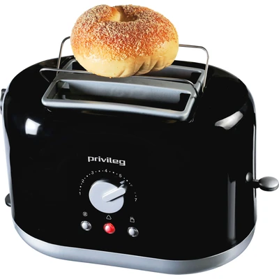 Abbildung von Privileg Toaster &quot;PT2870BPH&quot;, 2 kurze Schlitze, 870 W