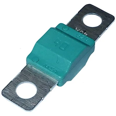 Abbildung von AERZETIX C10057 Sicherung Groß Grün MIDI 40A 32V 40mm für Auto LKW Dienstprogramm