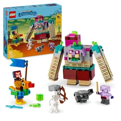 Abbildung von LEGO Minecraft 21257 Showdown mit dem Verschlinger