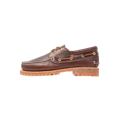 Abbildung von Timberland Authentics 3 Eye Classic Lug Herren Brown 39