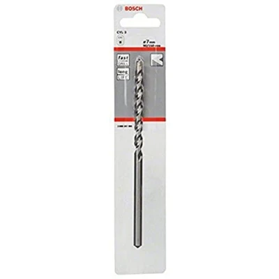 Abbildung von Bosch Accessories Professional 1x Betonbohrer CYL 3 (für Beton, 7 x 90 150 mm, Zubehör Schlagbohrmaschine) 1 Stück