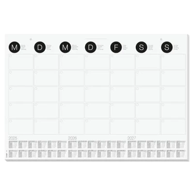 Abbildung von SIGEL HO550 Papier Schreibunterlage, ca. DIN A2 extra groß, Wandkalender mit aktuellem 3 Jahres Kalendarium und Monatsübersicht, 12 Blatt, vegan, aus nachhaltigem