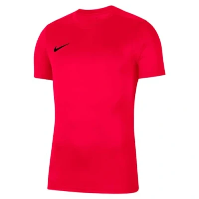 Abbildung von Nike Performance Fussball DRI FIT PARK VII Kurzarm Sport Tshirt für Kinder, Größe: 128 140, Bright crimson / black