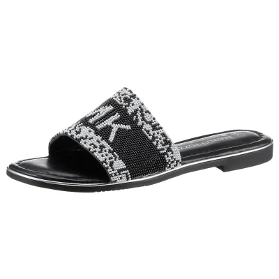 Abbildung von Marco Tozzi Pantolette flach, Damen, Größe: 37, Black combo Schuhe