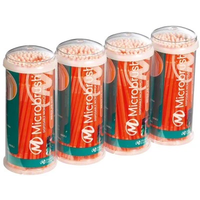 Abbildung von Microbrush Tube Series Applikatoren regular orange 400