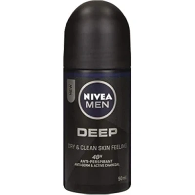 Abbildung von NIVEA Men Deo Roll on &quot;Deep&quot; Anti Transpirant 3er Pack (3 x 50 ml)