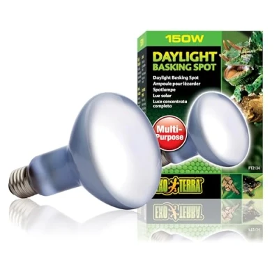 Abbildung von Exo Terra Daylight Basking Spot, Breitspektrum Tageslichtlampe, R30, 150W, Fassung E27