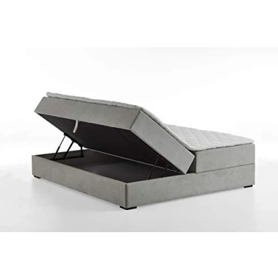 Abbildung von ATLANTIC home collection Boxbett &quot;Lucy&quot;, ohne Kopfteil, frei im Raum stellbar, mit Bettkasten