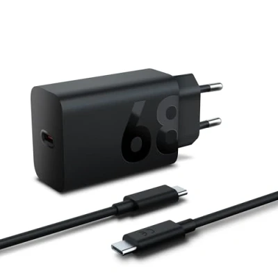 Abbildung von Lenovo USB C Wand Ladekabel mit Adapter 68W 1.5m speziell für Tablets