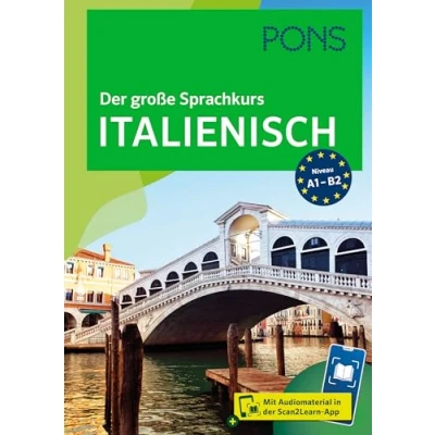 Abbildung von PONS der große Sprachkurs Italienisch: Mit Audiomaterial in Scan2Learn App