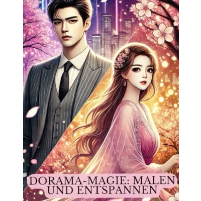 Abbildung von Dorama Magie: Malen und Entspannen: Ausmalbuch (K Pop)