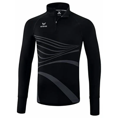 Abbildung von Erima Racing Langarmshirt für Kinder, Größe: 164, Schwarz