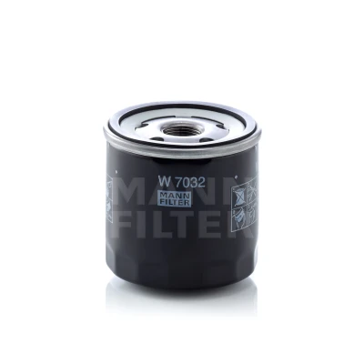 Abbildung von MANN FILTER W 7032 Ölfilter M 20 X 1.5 mit einem Rücklaufsperrventil Anschraubfilter RENAULT: Kadjar, Clio 4 Grandtour, Megane IV Limousine