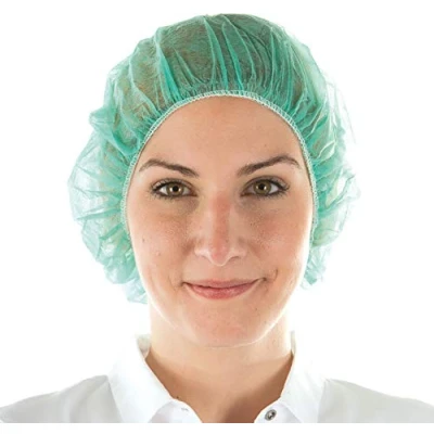 Abbildung von HYGONORM Bettina Baretthaube Light, Beutel, 1 Packung = 100 Stück, 60 cm, grün