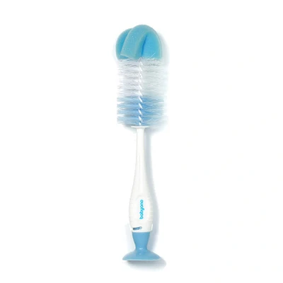 Abbildung von Babyono Self standing brush for bottles and teats with suction cup retractable mini (728/01)