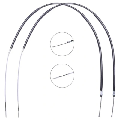Abbildung von RIDEX 124C1114 Handbremsseil hinten rechts, links 1670/1122mm Trommelbremse für Feststellbremse VOLKSWAGEN: Caddy 2 Kastenwagen, Kombi
