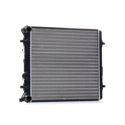 Abbildung von MAHLE ORIGINAL CR 367 000S Kühler, Motorkühlung für Fahrzeuge ohne Klimaanlage 430 415 23 mit Dichtring Kühlrippen mechanisch gefügt