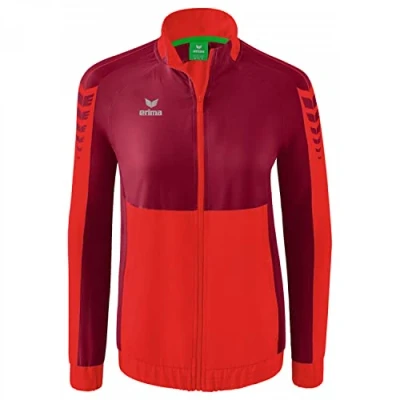 Abbildung von Erima Six Wings Präsentationsjacke Damen rotrot, 40