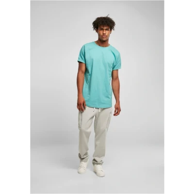 Abbildung von Urban Classics LONG Shaped Turnup Tshirt basic, Herren, Größe: Medium, Glass