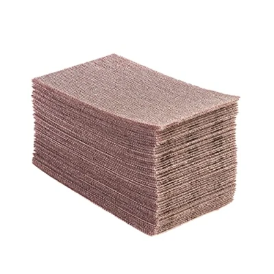 Abbildung von Mirka Abranet Netz Schleifstreifen 93x180 mm Klett / Korn P400 50 Stk zum Schleifen von Holz, Spachtel, Lack, Kunststoff 5412805041