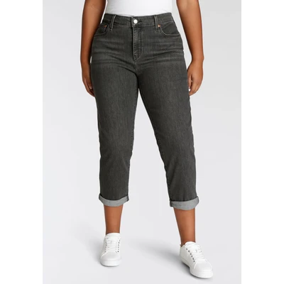 Abbildung von Levi&#039;s MID RISE Boyfriend Jeans Straight Leg, Damen, Größe: 50, Night is young plus