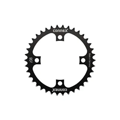 Abbildung von Connex Kettenblatt E Bike Bosch Shimano Yamaha Brose 38 Zähne schwarz Ø104mm ...