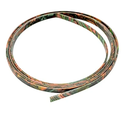 Abbildung von Musiclily Kunststoff Gitarrenbindung Binding 1650 x 6 1,5 mm, Green Pearl