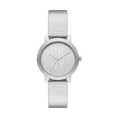Abbildung von DKNY Watch Chamber Uhr silvercoloured, Damen, Größe: One Size, Silver coloured