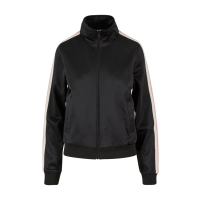 Abbildung von Urban Classics Retro Trainingsjacke, Damen, Größe: XS, Black