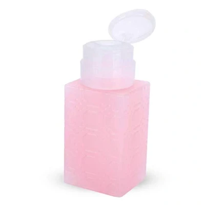 Abbildung von 250ml Pumpspender Nagellackentferner, Tragbarer Pumpflasche für Nagellackentferner Dispenser Nägel Leere Pumpspender, Entferner Cleaner Reinigungsmittel