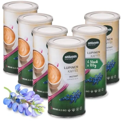 Abbildung von NATURATA Lupinenkaffee, instant, Dose, 6x 100g