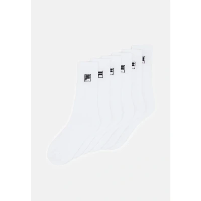 Abbildung von Fila CREW Tennis 6 PACK Unisex Socken, Größe: 35 38, White