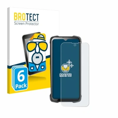 Abbildung von BROTECT Entspiegelungs Schutzfolie für Cubot King Kong 9 (6 Stück) Matte Displayschutz Folie, Anti Reflex, Fingerprint
