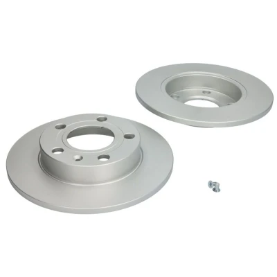 Abbildung von DELPHI BG2753C Bremsscheibe 245 10 5 voll beschichtet unbehandelt ohne Radlager, ABS Sensorring AUDI: A4 B7 Avant, B8 B6 Avant