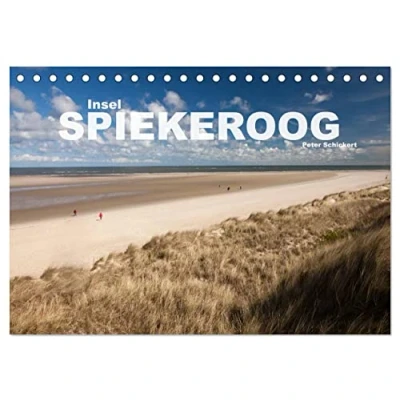 Abbildung von Insel Spiekeroog (Tischkalender 2025 DIN A5 quer), CALVENDO Monatskalender