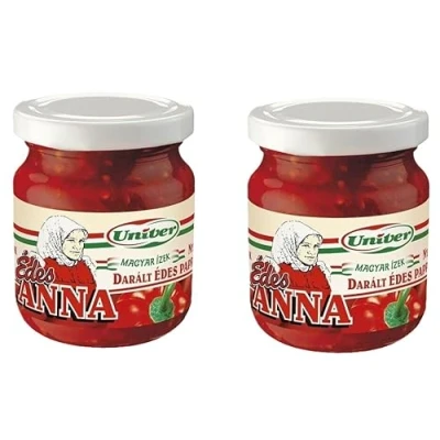 Abbildung von Paprikapaste mild Edes Anna SPARPAKET Paprika Gewürzcreme Univer aus Ungarn (400g / 2x200g)