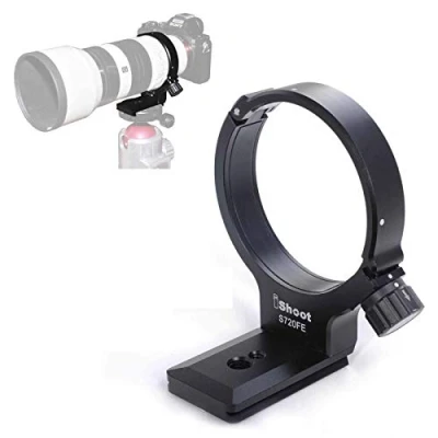 Abbildung von Stativschelle Stativring Objektiv Montage Stativ halterungsring für Sony FE 70 200mm f/4 G OSS SEL70200G, unten Arca Swiss Fit Kameraplatte Schnellwechselplatte