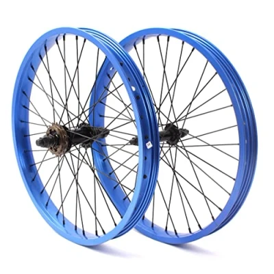 Abbildung von BMX LAUFRADSATZ CHRIS BÖHM 20 ZOLL BLAU KHEBIKES