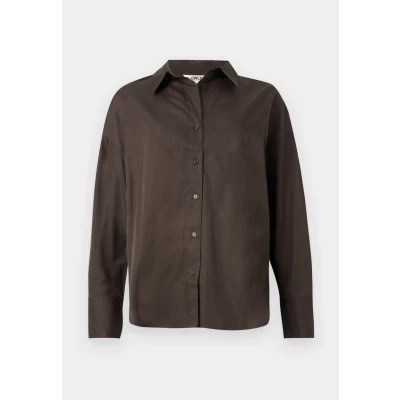 Abbildung von ONLY Onloregon Hemdbluse, Damen, Größe: Medium, Chocolate torte