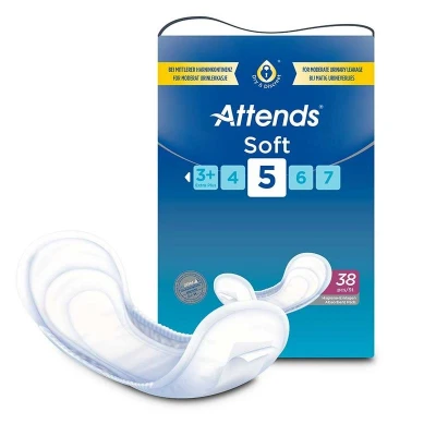 Abbildung von Attends Soft 5 Einlagen anatomisch