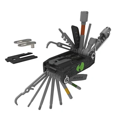 Abbildung von Topeak Unisex Erwachsene Alien X Werkzeug, Schwarz